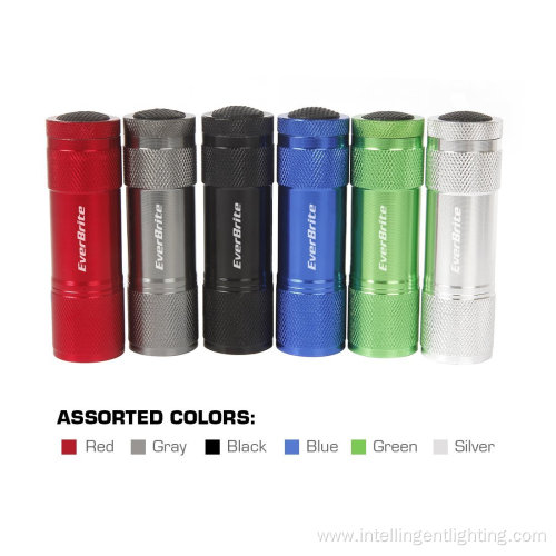 Multifunction 9LED Aluminum Flashlight With Bottle Opener